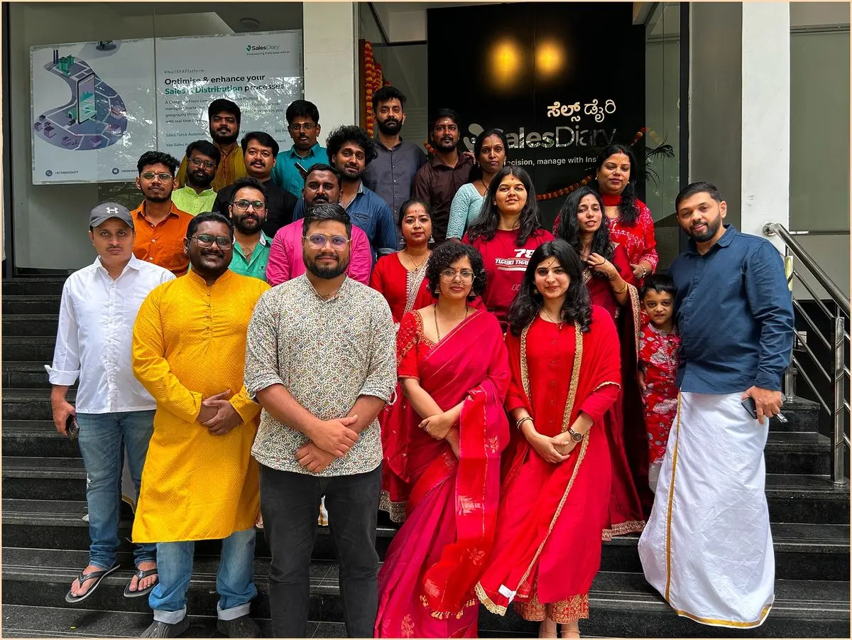 Vijayadashami 2024 at SalesDiary office