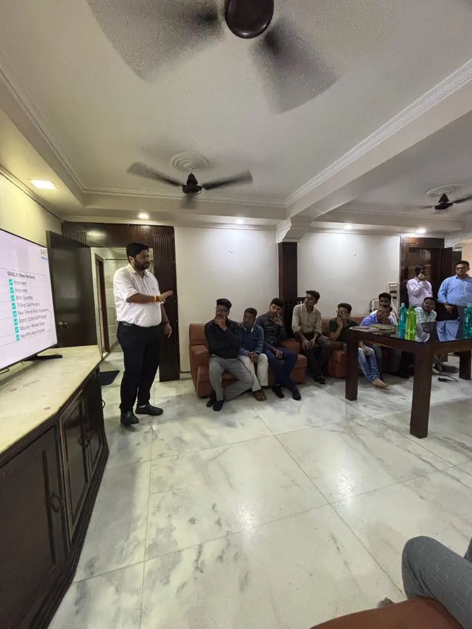 Client Training Session