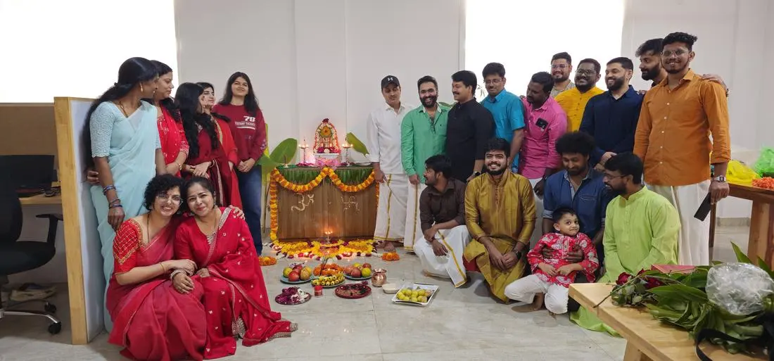 Vijayadashami 2025 puja in office